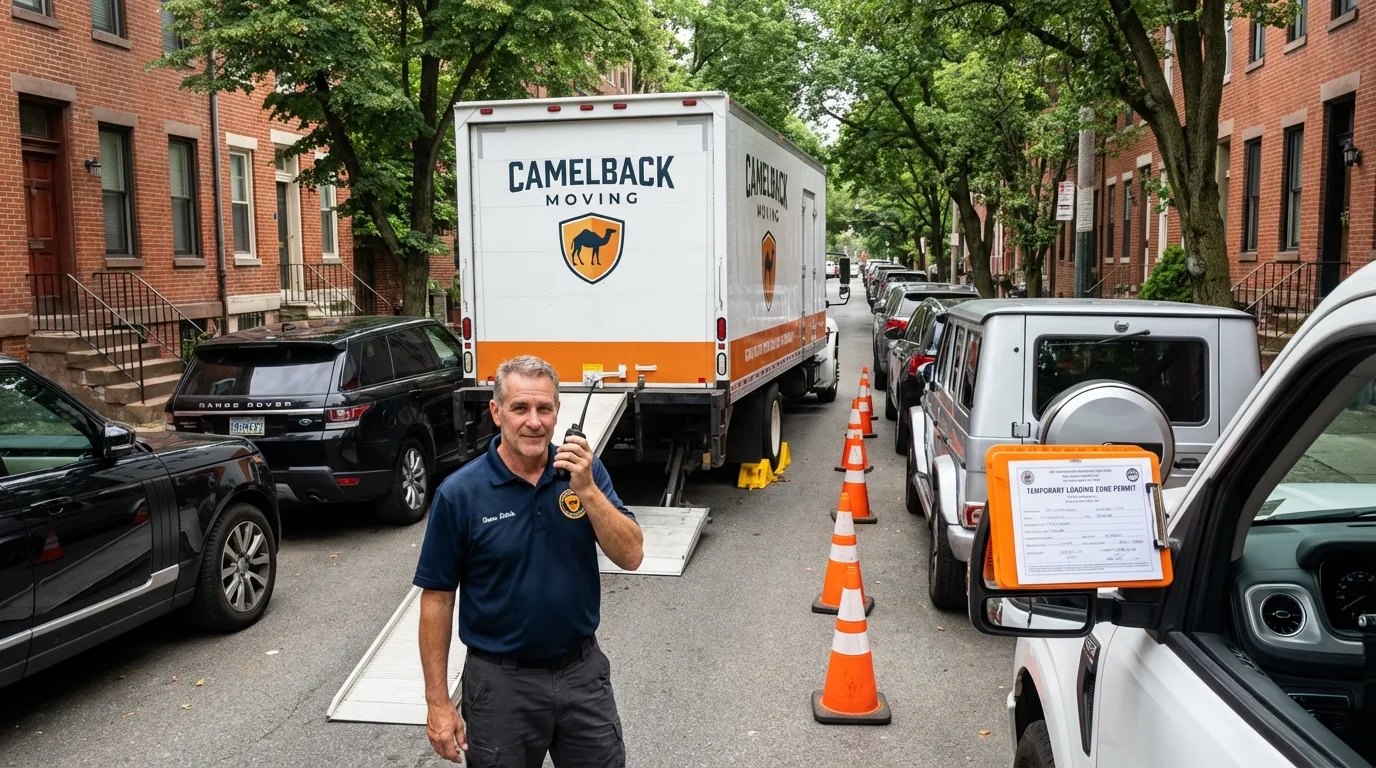 City street loading permit setup in Saint Louis, MI