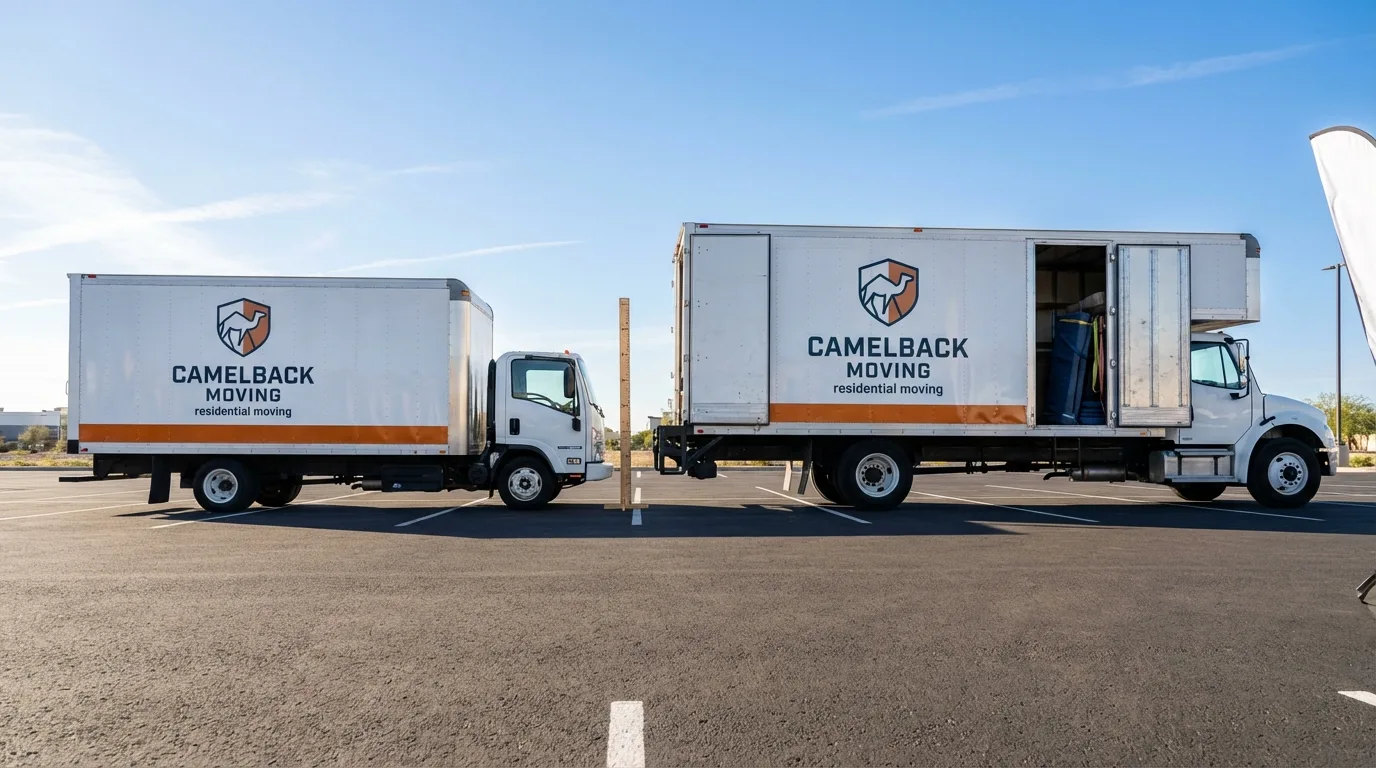 Moving truck size capacity guide in Saint Louis